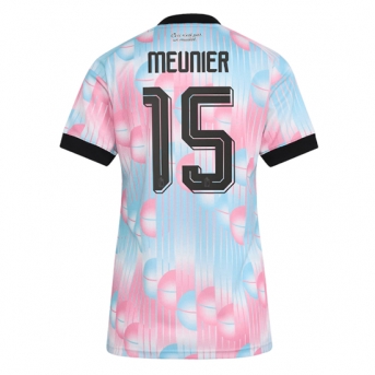 Billige Fotballdrakt Belgia Thomas Meunier #15 Replika Bortedrakt Dame VM 2026 Kortermet